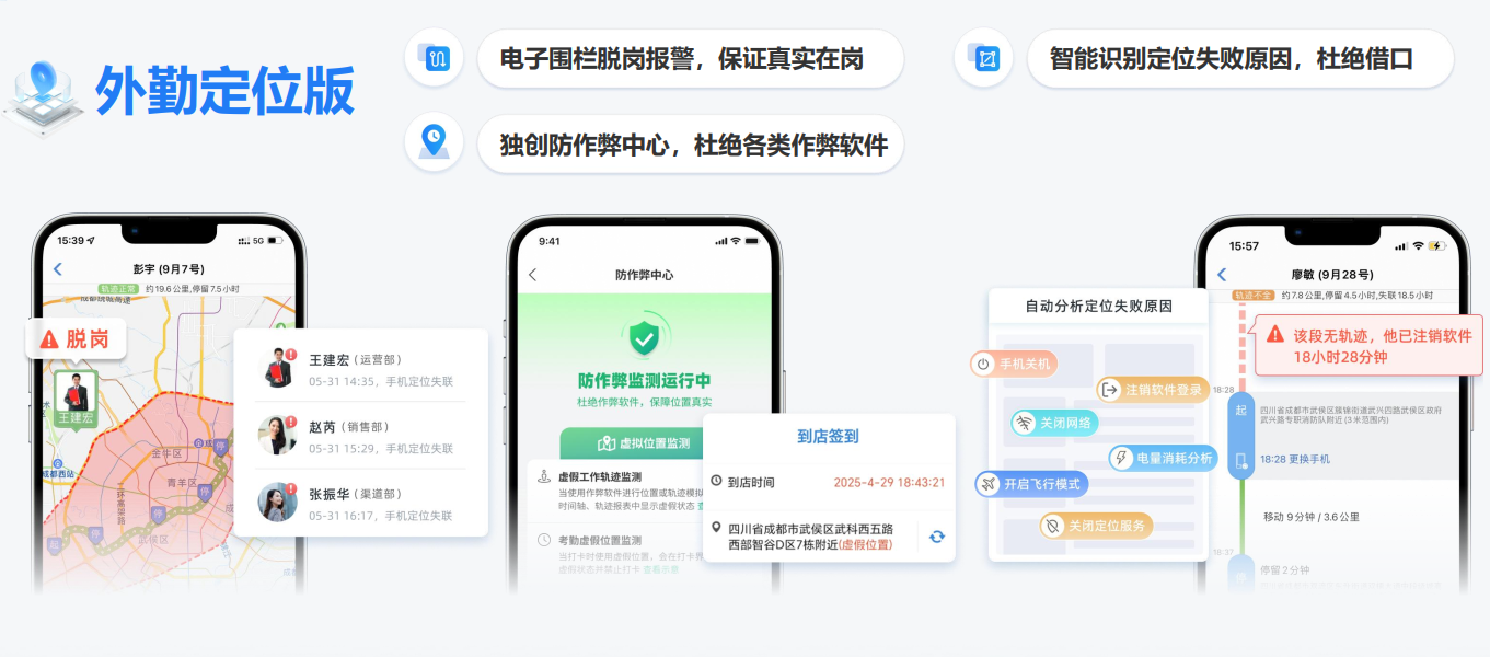 小步外勤停留智能分析功能展示