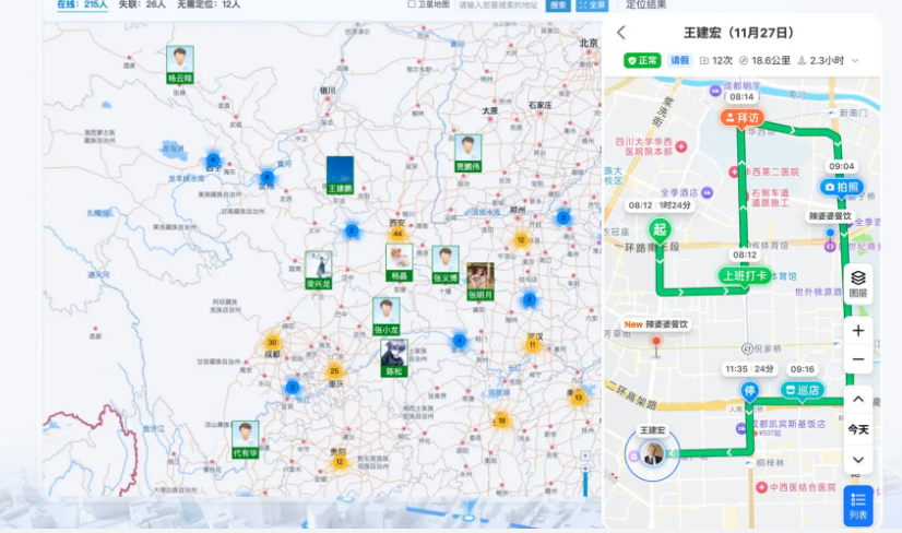 异常轨迹自动预警系统