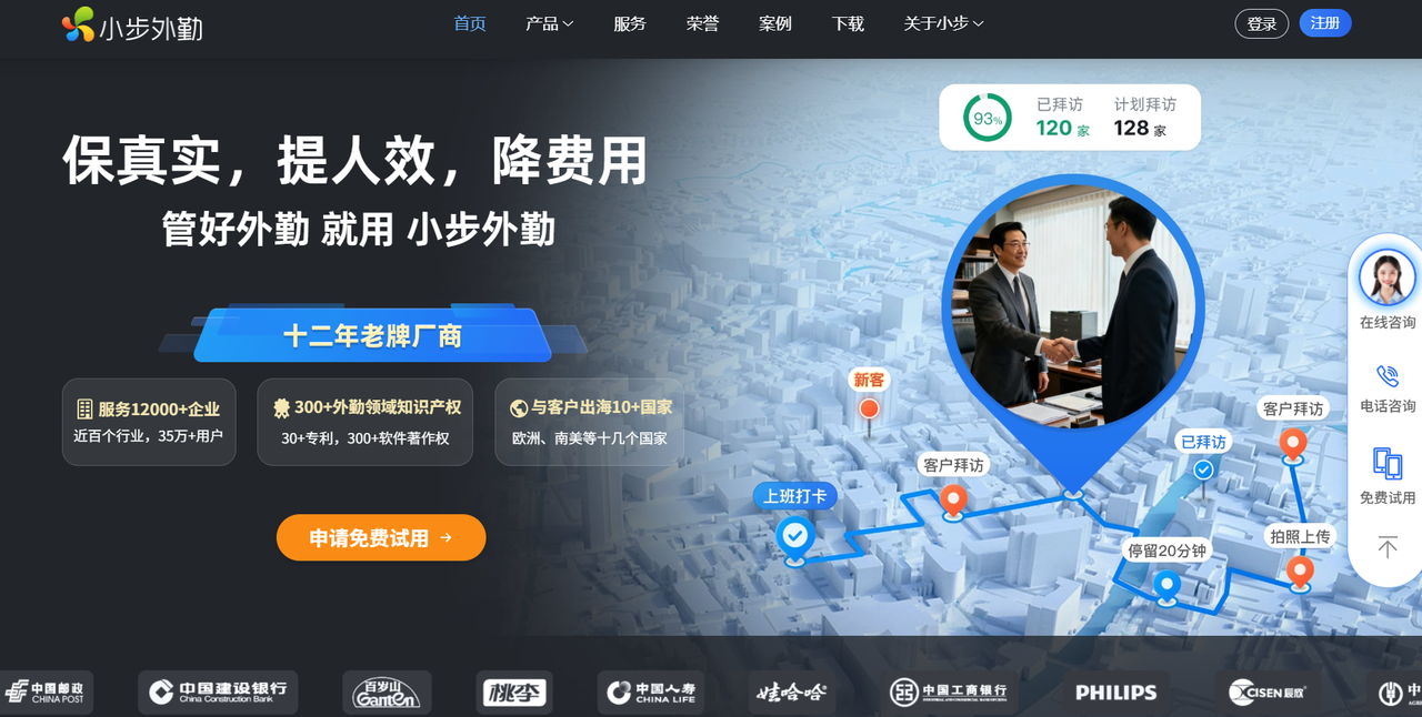 销售定位管理系统数据特征