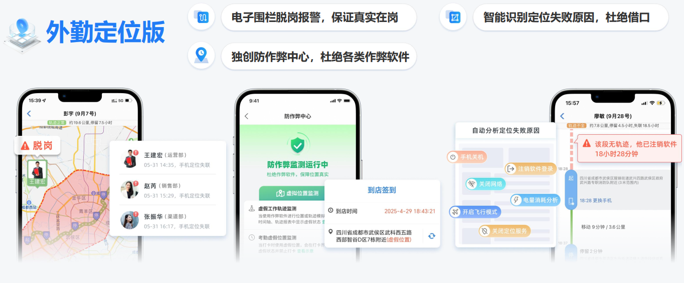 小步外勤防作弊中心界面