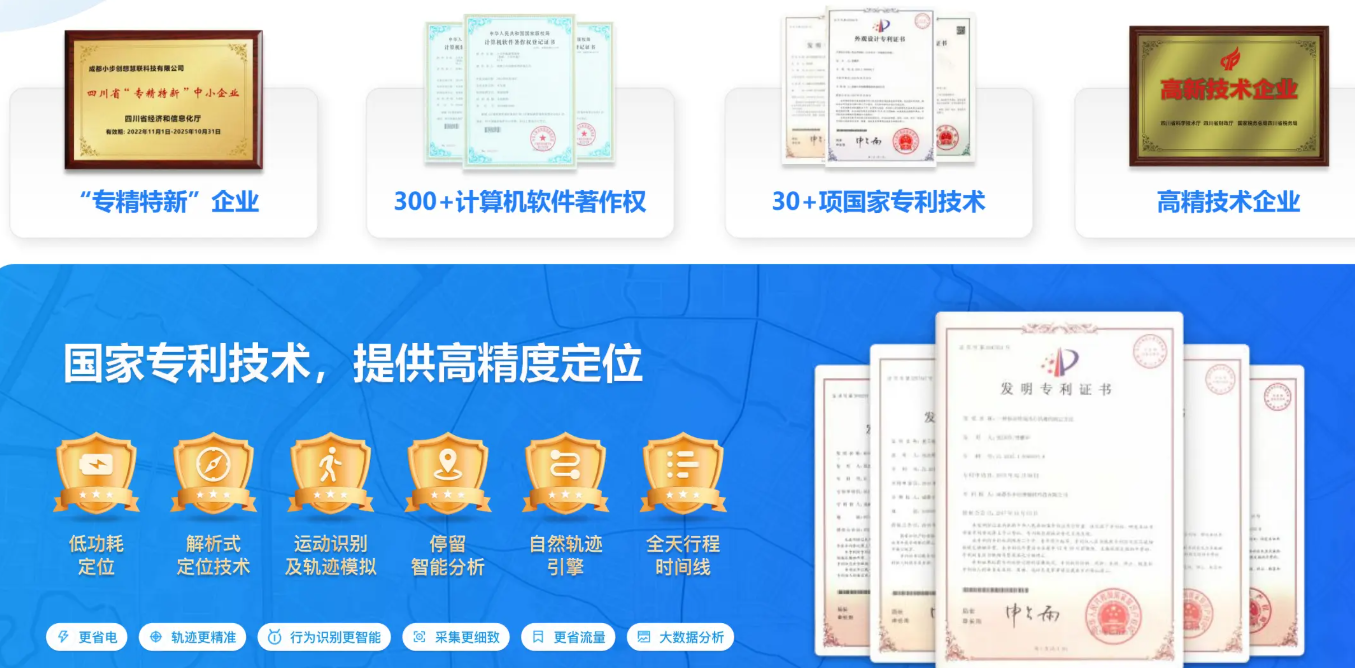 小步外勤轨迹纠偏技术演示