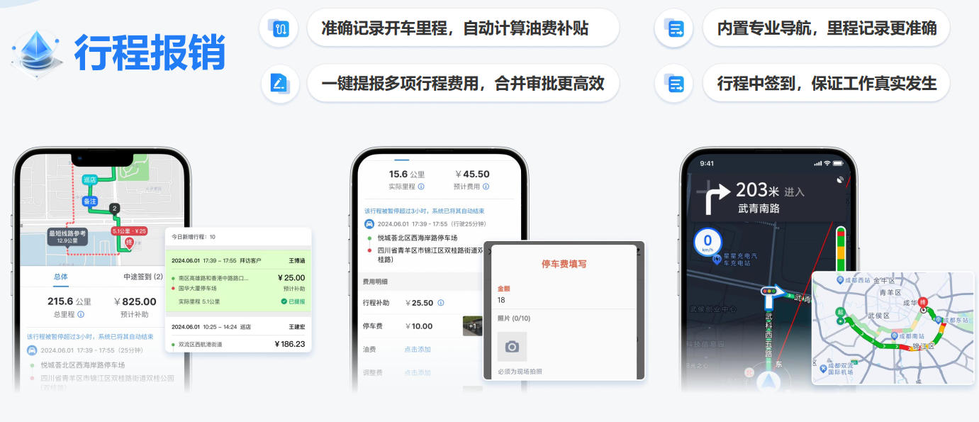 小步外勤自动化费用审核界面