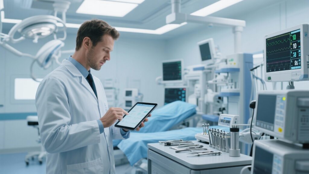 器械装机与跟台：医疗器械外勤管理软件，实现全生命周期售后服务