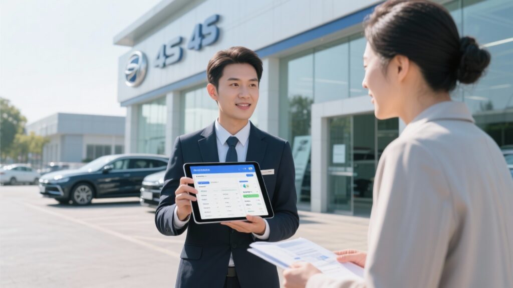 外展留资转化低？4S店行业外勤管理软件追踪销售顾问的每一次有效跟进