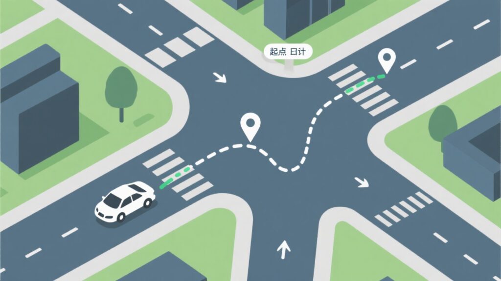 什么是行车轨迹路线图？用最简单的话讲清楚核心机制