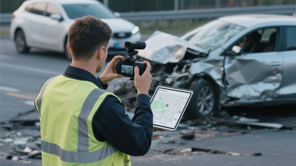 车险查勘外勤系统：事故现场实时连线，定位锁定，杜绝骗保隐患