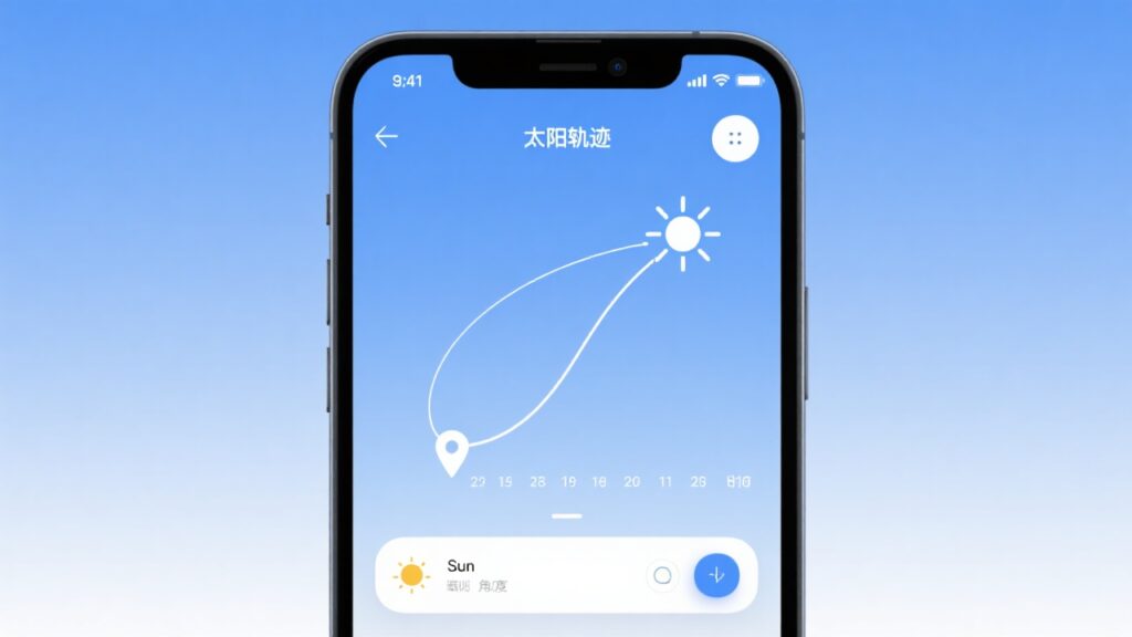 太阳轨迹app有哪些功能？全面盘点核心作用