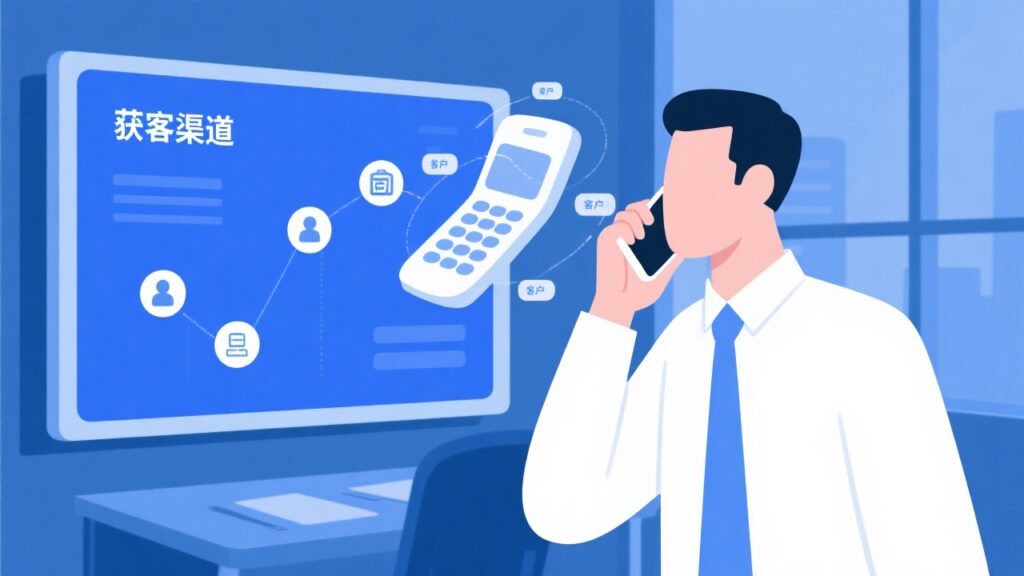 什么是电销获客渠道？用最简单的话讲清核心概念