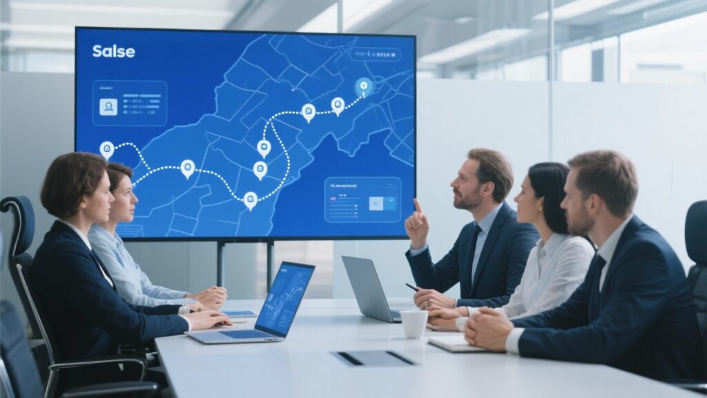 什么是销售人员轨迹分析？轨迹跟踪软件如何转化为管理决策