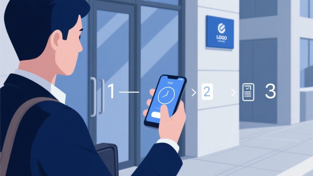 规范业务人员外出打卡的流程怎么设计？完整步骤拆解