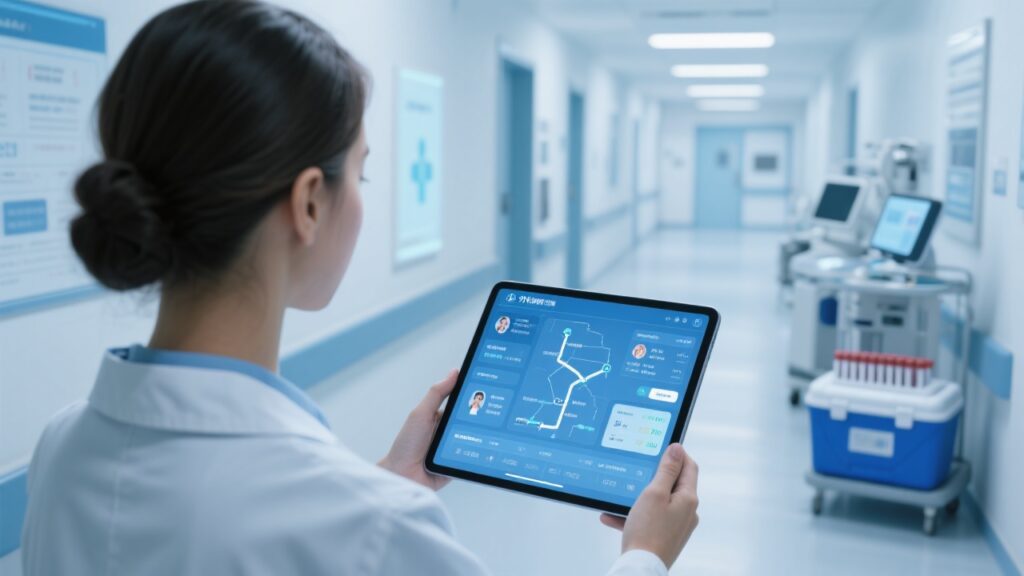 医疗服务外勤软件：外访拓客、样本取送、康复随访全流程数字化