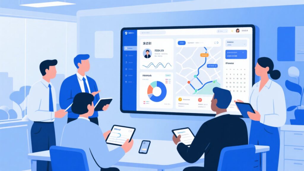 销售拜访行为管理软件有哪些核心功能？完整盘点其组成模块