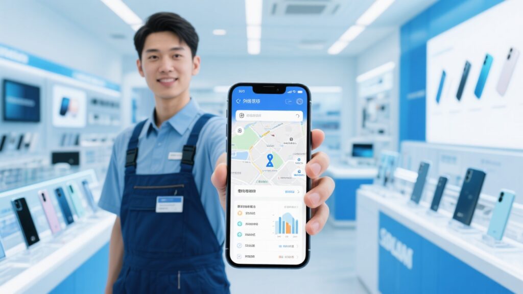 手机数码行业外勤软件：掌控全城柜台，提升促销员人效与库存流转