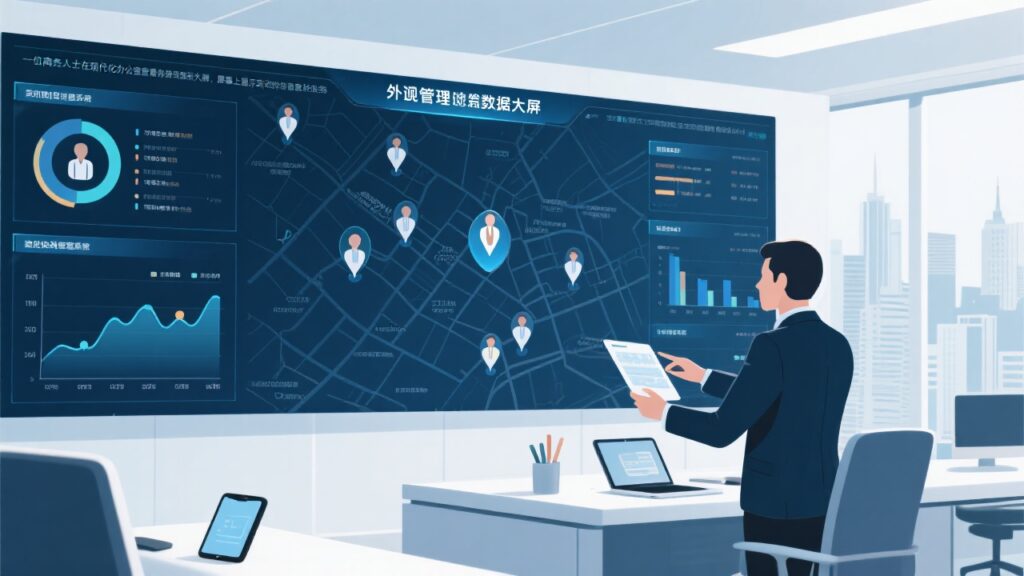 泛外勤管理的流程怎么设计？从计划到监控的标准化步骤