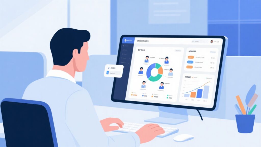 销售人员管理软件有哪些？盘点常见类型与核心功能