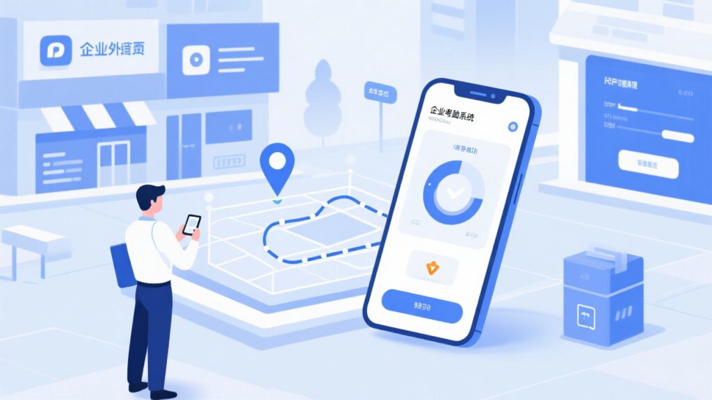 外勤打卡怎么实现精准考勤？技术原理与流程详解