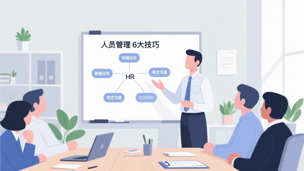 人员管理有哪些关键方法？最实用的6大技巧盘点