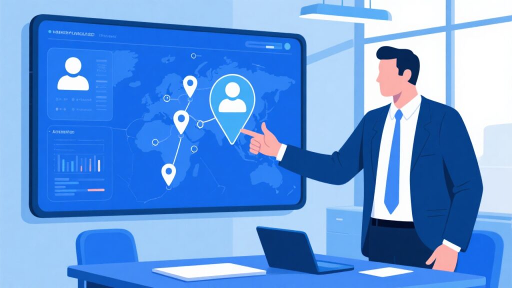 什么是实时显示员工所在位置的概念？写给管理者的通俗指南