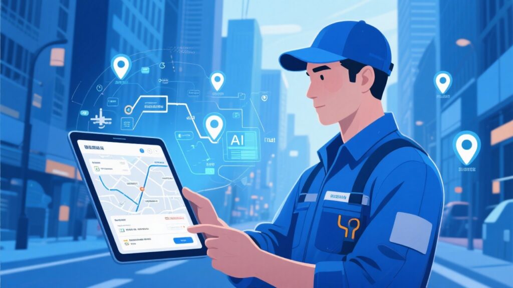 维修工单派送混乱？售后服务行业外勤管理软件实现智能调度与路径规划