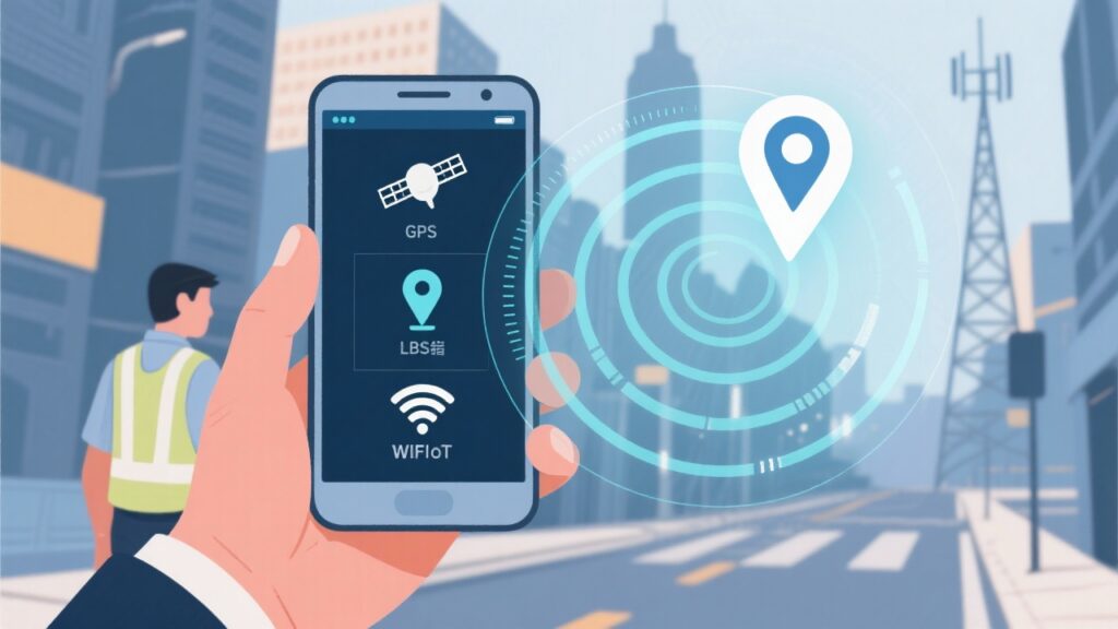外勤人员实时定位的技术方法：GPS、LBS、WiFi定位如何选择