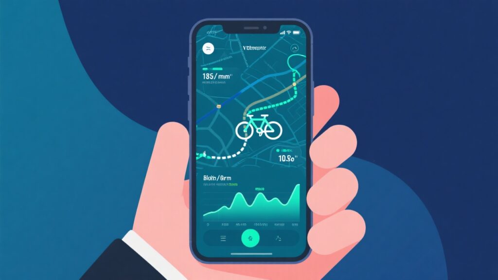 骑行记录轨迹app的数据类型有哪些？距离、速度、海拔等指标详解