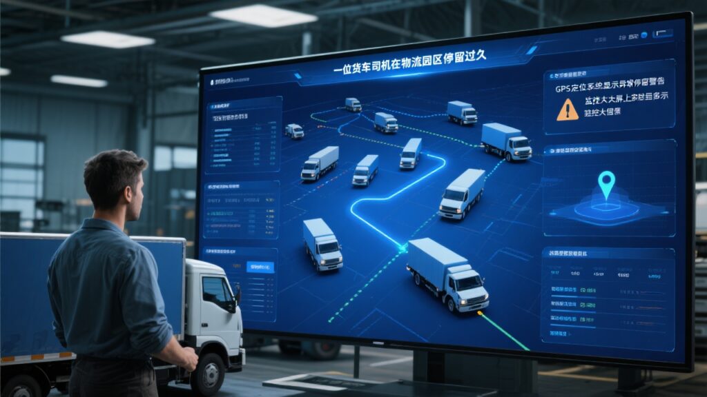 司机在此地停留过久？物流配送行业外勤管理软件实时监控异常运输轨迹