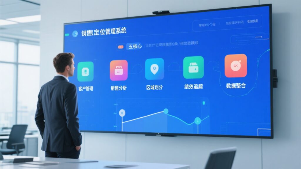销售定位管理系统有哪些核心组成？盘点5大关键模块