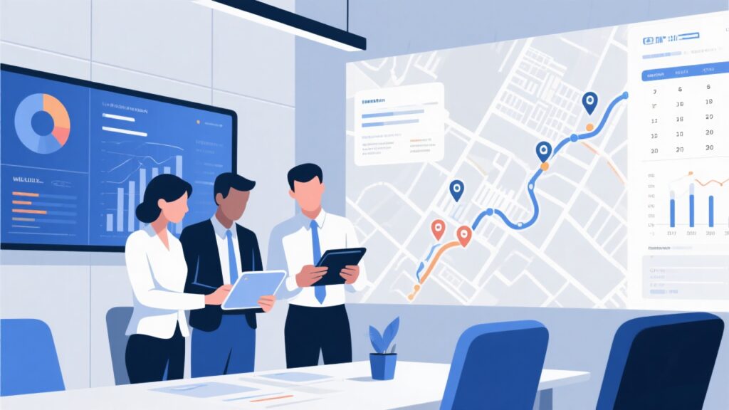 什么是销售拜访线路软件？一文讲清核心概念与作用