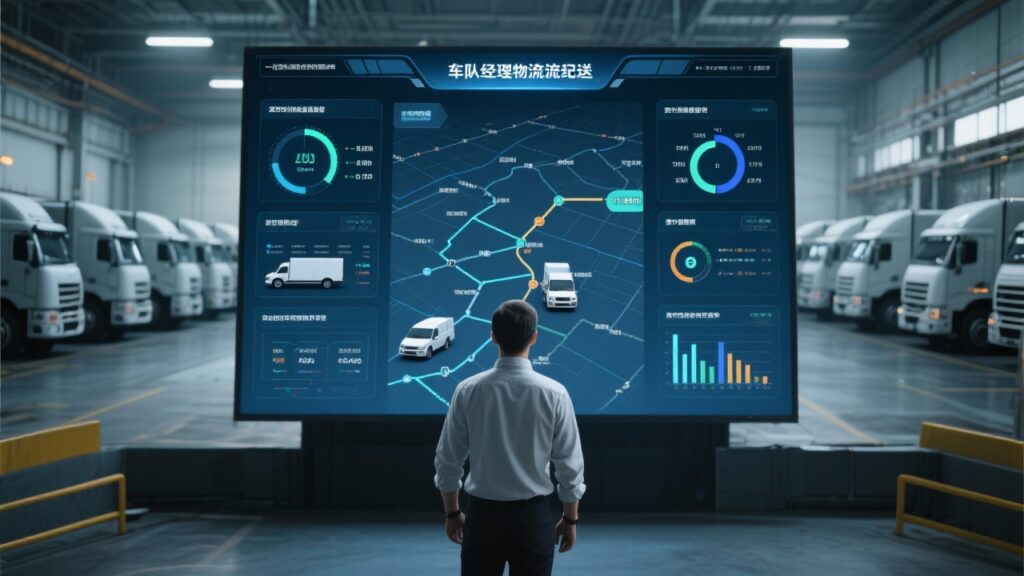 车队经理：物流配送行业外勤管理软件如何降低油耗成本与车辆空驶率？