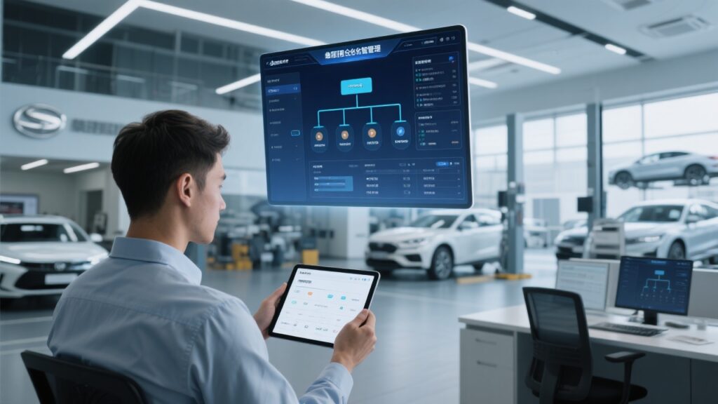 4S店行业外勤管理软件竞品分析：适合集团化管理的客户资产保护系统