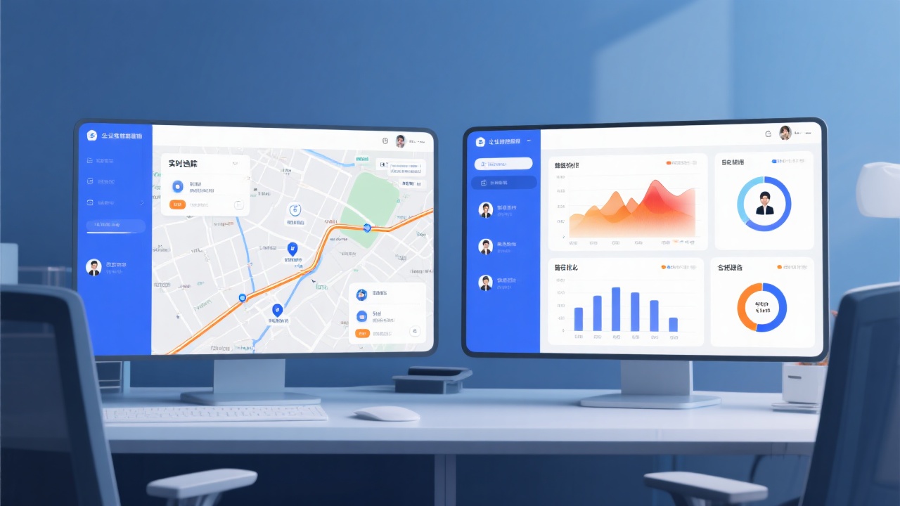 企业员工轨迹管理软件的功能差异与核心作用对比