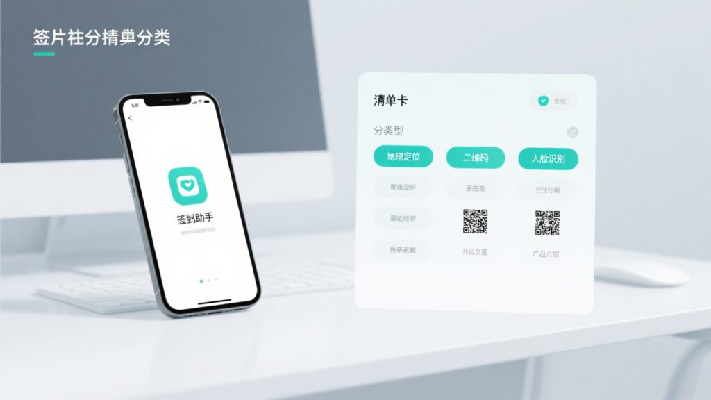 打卡签到助手有哪些常见类型？一张清单告诉你
