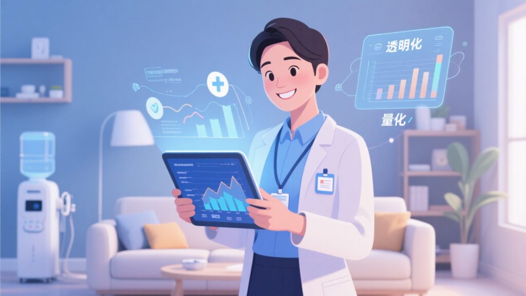 顾问服务难量化？健康顾问外勤系统：让私域运营与上门拜访透明化