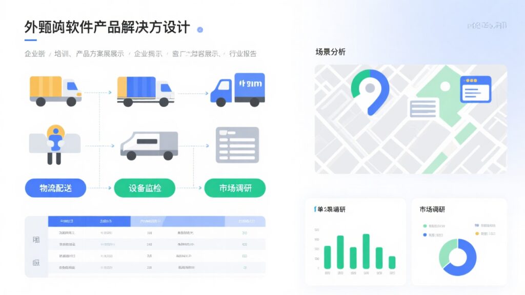 外勤软件产品方案设计的主要类型有哪些？不同场景下的方案对比