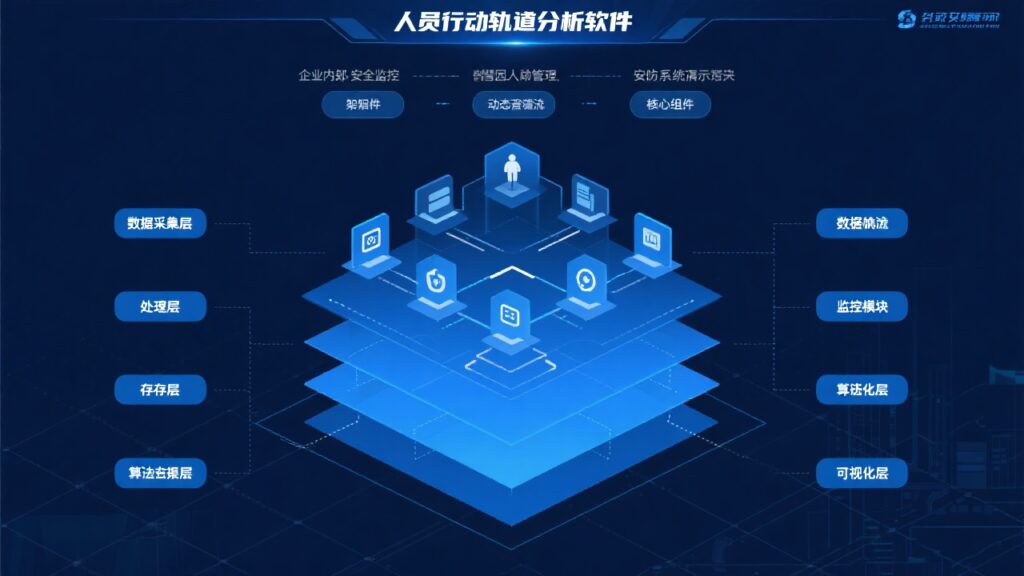 看人员行动轨迹的软件的组成结构有哪些？详解核心组件