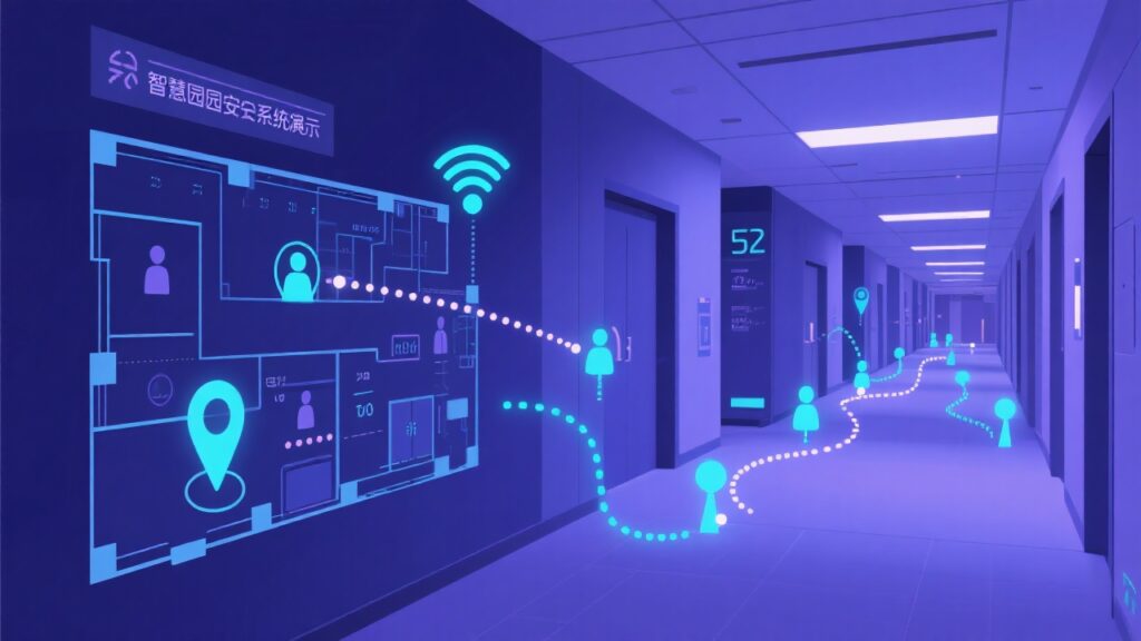 楼内人员轨迹定位系统的类型盘点：主流方案有哪些？