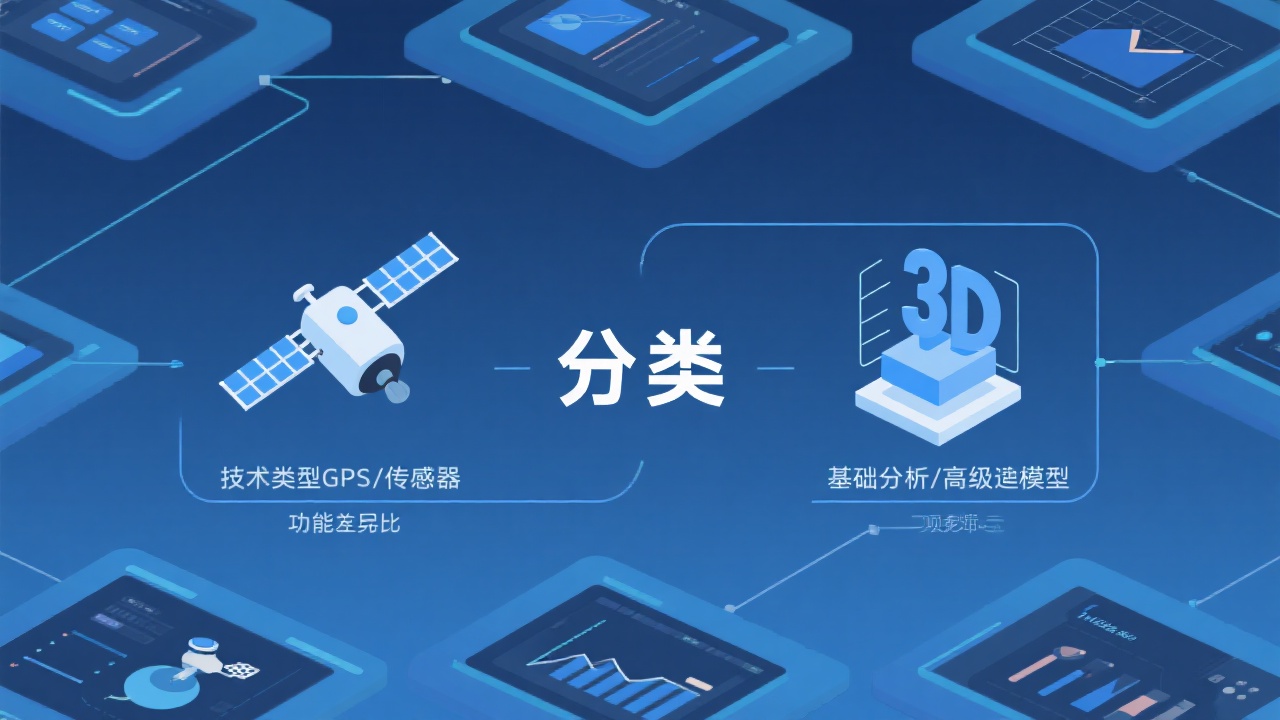 运动轨迹记录软件的分类:按技术类型与功能差异