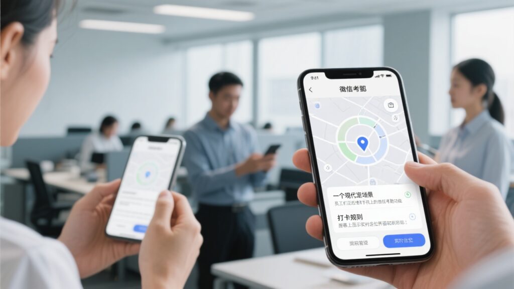 什么是微信考勤实时定位的定位触发条件与规则