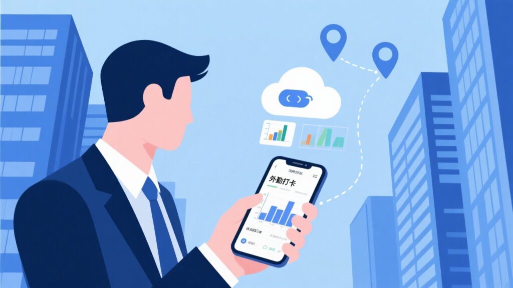 轨迹外勤考勤软件有哪些常见类型？按功能和应用场景分类