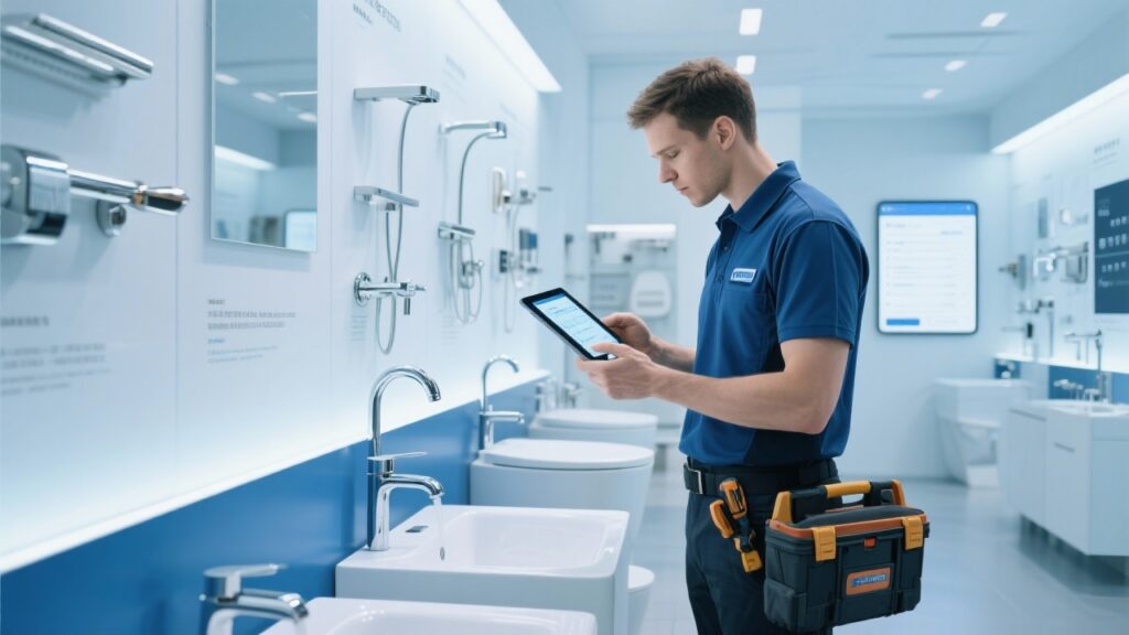 2026 水暖卫浴外勤系统：解决门店导购管理与售后安装响应难题