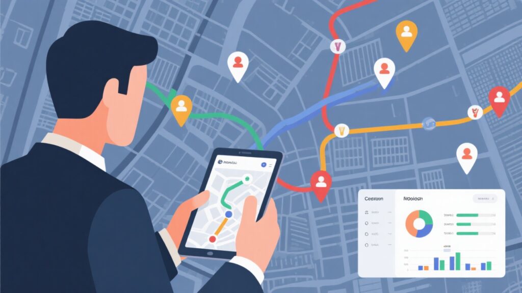 销售人员轨迹跟踪软件有哪些核心功能？类型与作用盘点