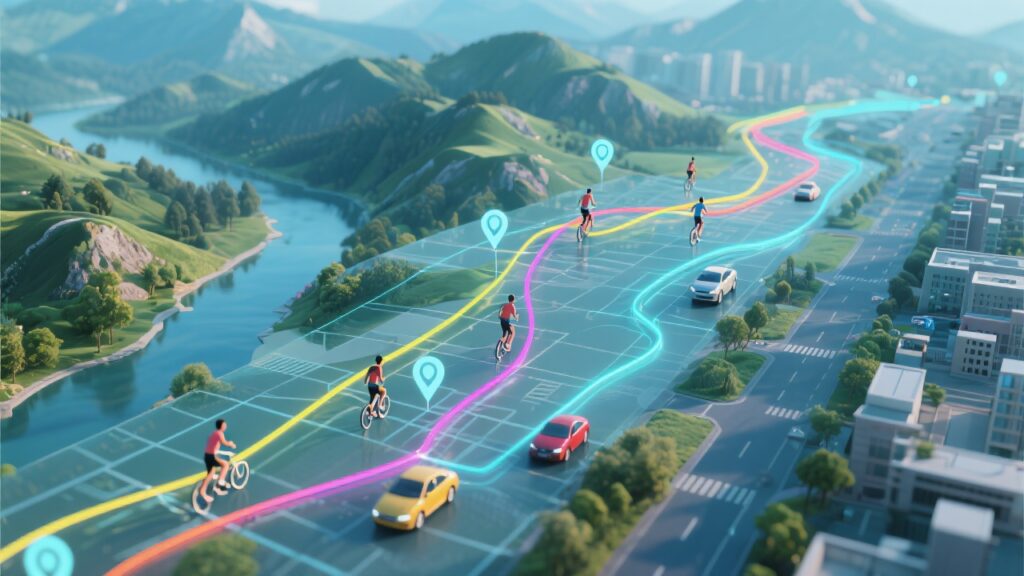 GPS轨迹有哪些类型？从运动到应用的全面分类