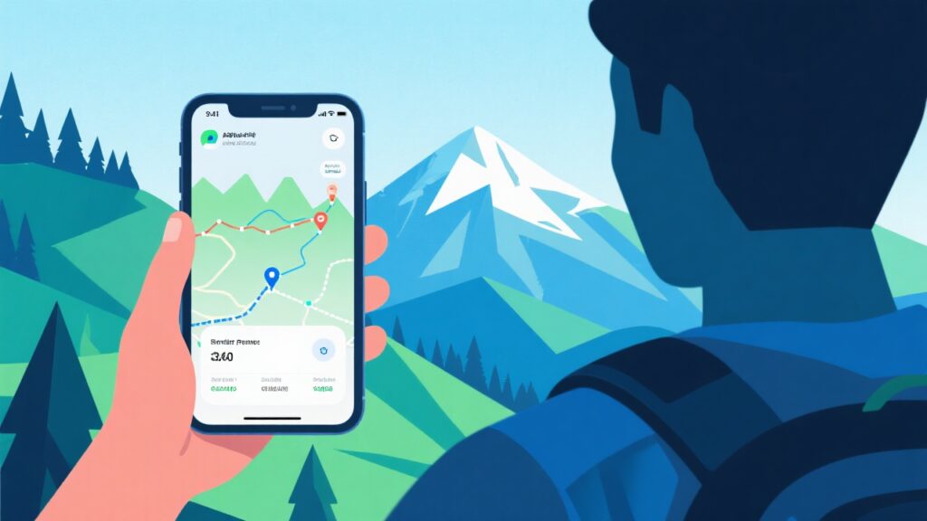 户外徒步记录轨迹app有什么用？盘点5大核心功能与实际作用