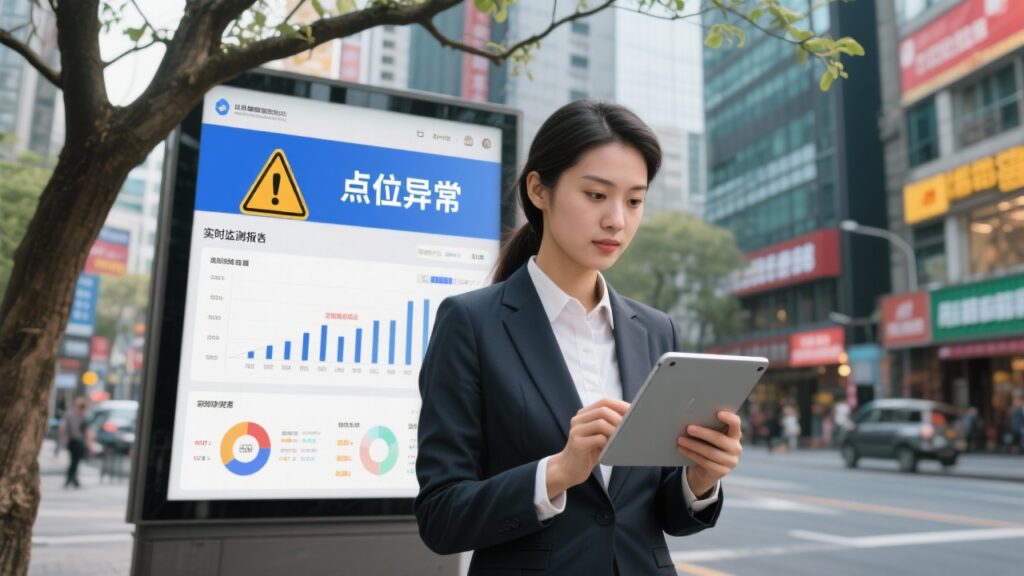 上刊画面被遮挡？广告业务员行业外勤管理软件实时回传点位监测报告