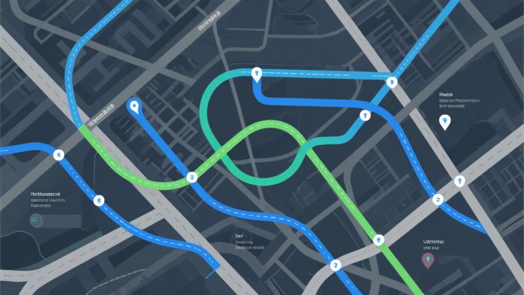 行车轨迹路线图有哪些类型？常见分类与组成结构全解析