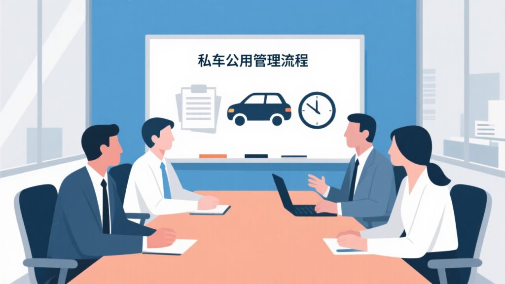私车公用管理规定怎么执行？企业内部推行的5个关键步骤