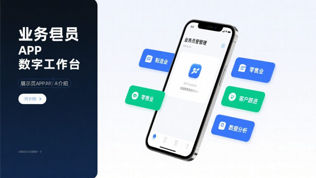 业务员管理app的分类：按行业和功能如何划分