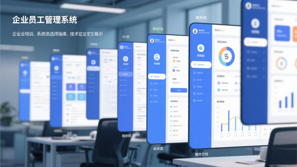 企业员工管理系统的类型有哪些？不同版本的差异对比