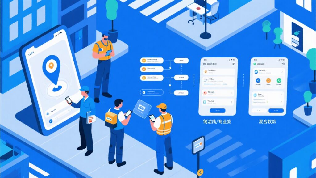 外勤人员管理软件的常见类型有哪些？不同场景下的功能对比