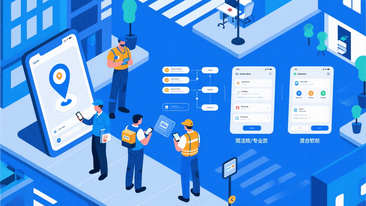 外勤人员管理软件的常见类型有哪些？不同场景下的功能对比